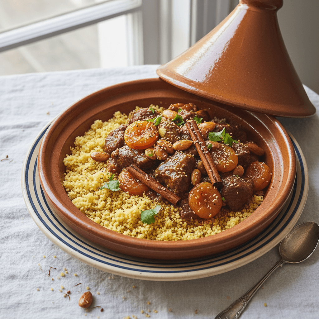 Tagine de Boeuf aux Abricots