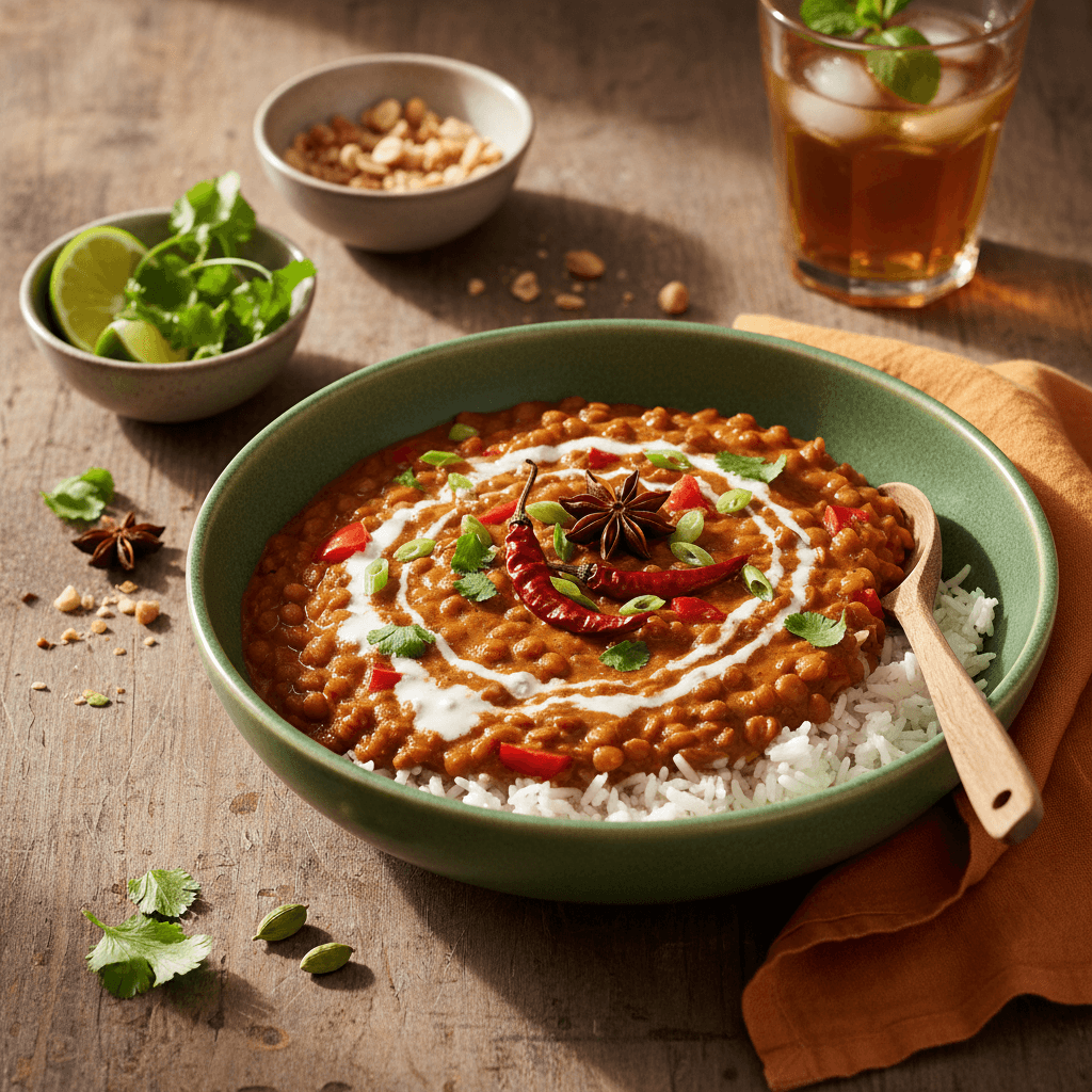 Curry de Lentilles Thaï Express