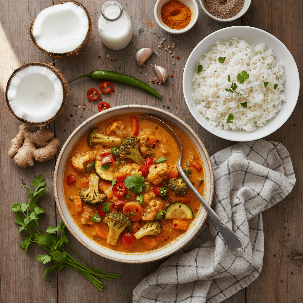 Curry de Légumes Rapide