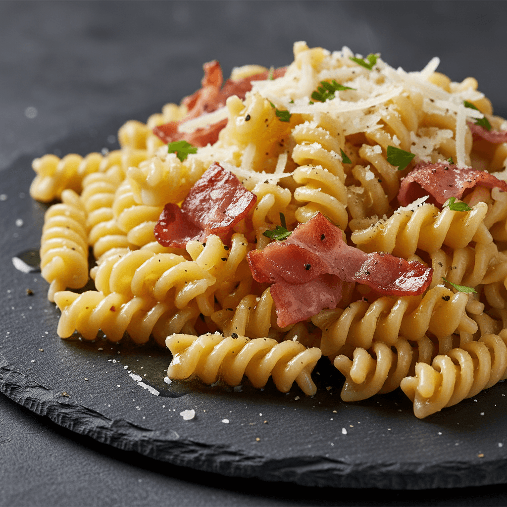 Pâtes au Jambon et Beurre