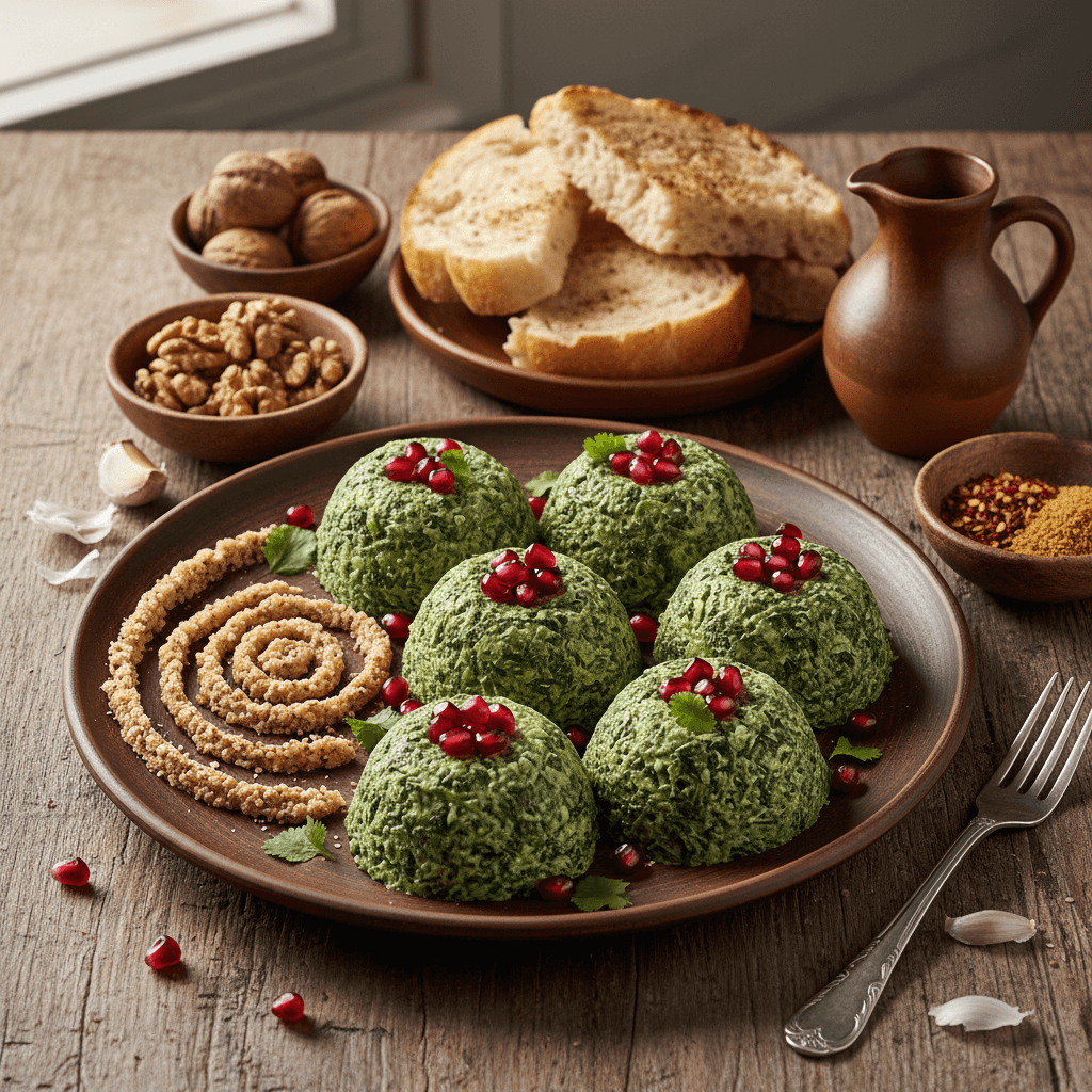 Pkhali aux Épinards