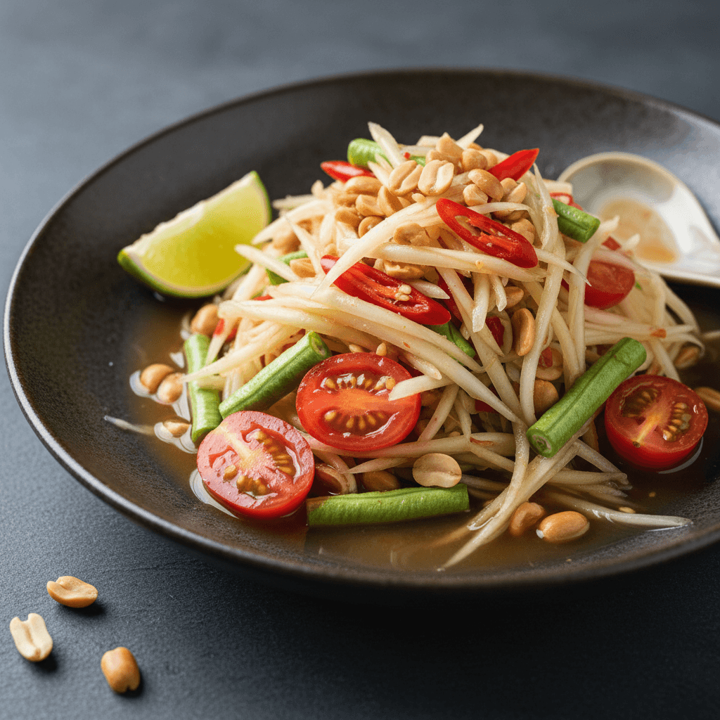 Som Tam à la Papaye Verte