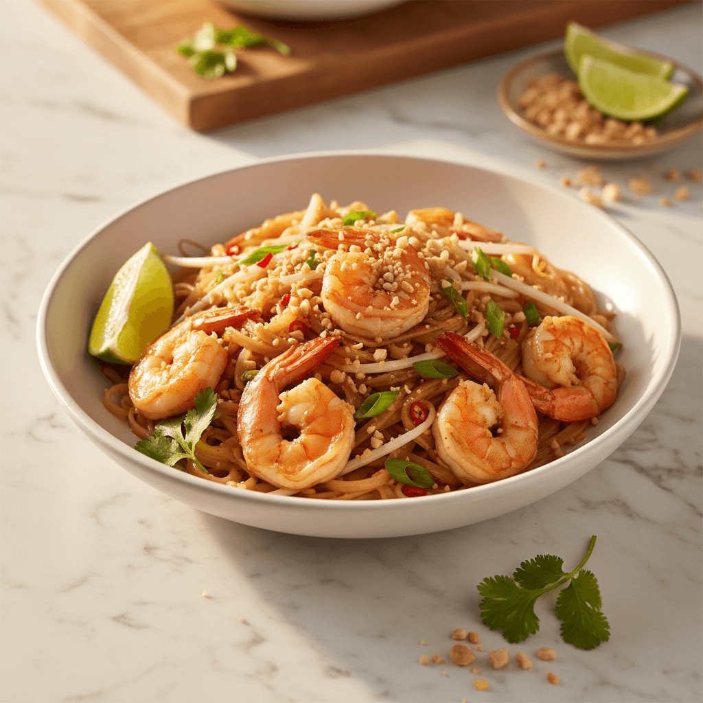 Pad Thaï aux Crevettes