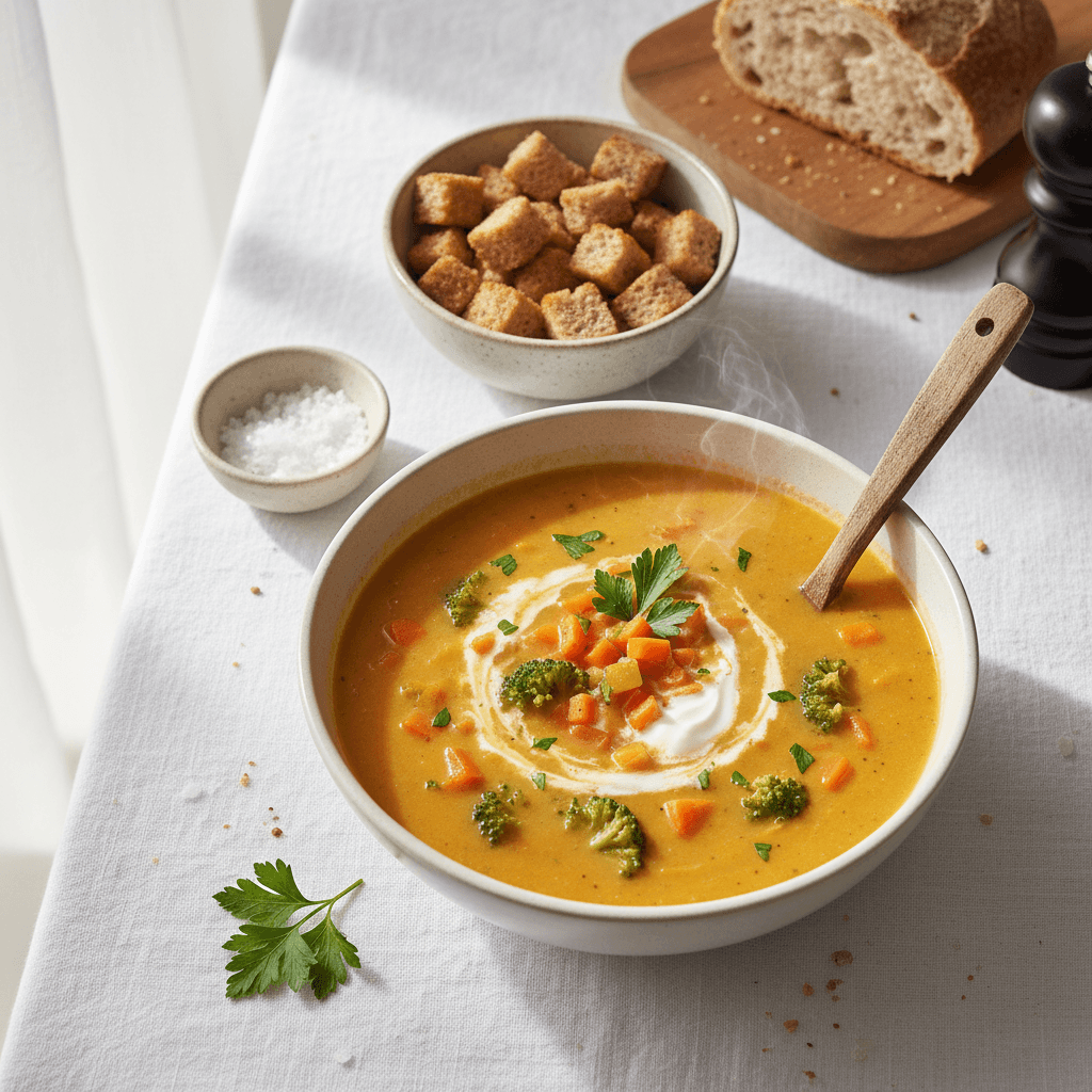 Soupe de Carottes et Brocoli