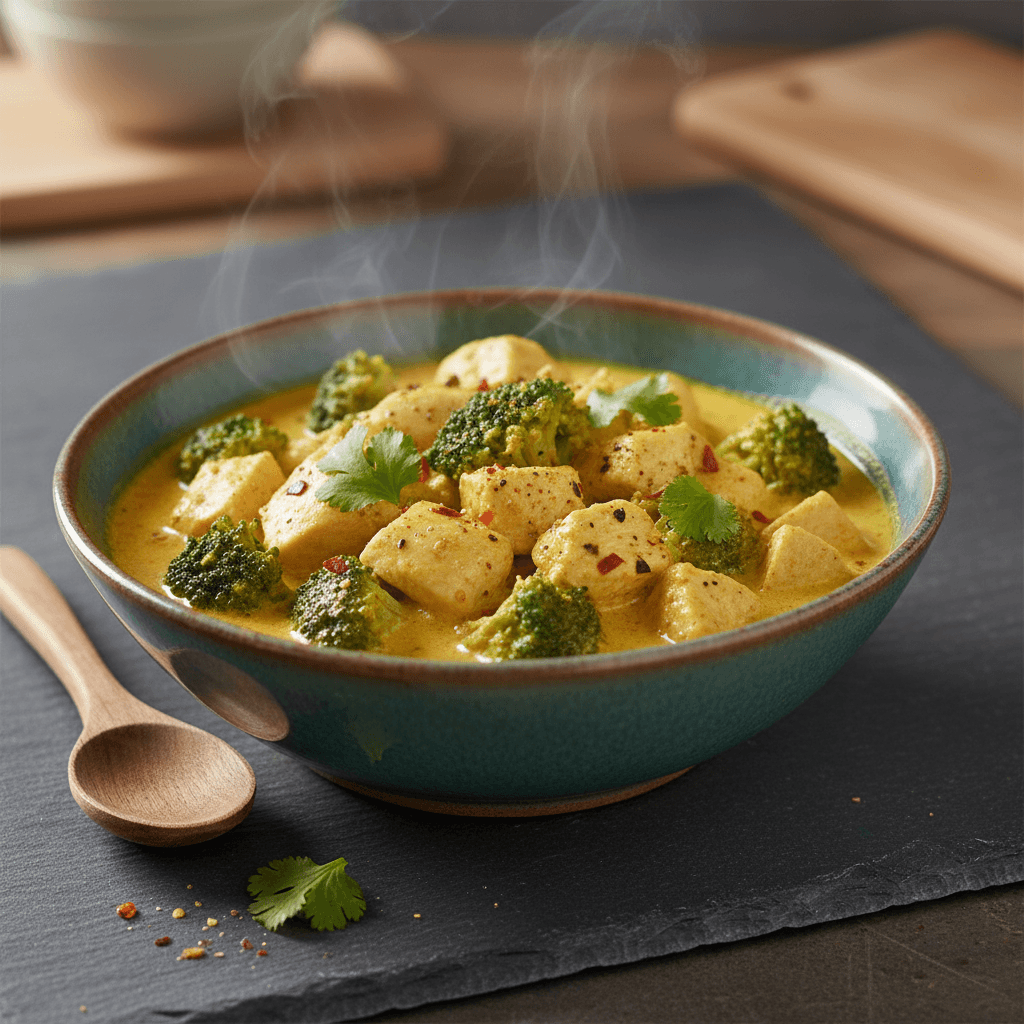 Curry de Poulet et Brocoli