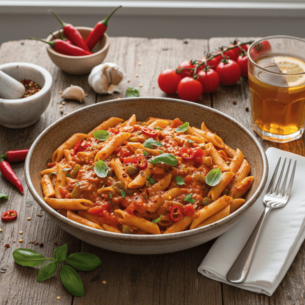 Thai-Italian Curry Pasta