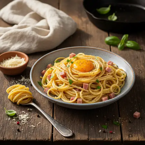 Spaghettis Carbonara Allégée