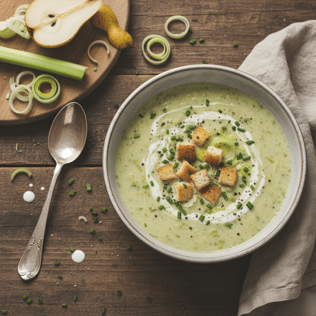 Soupe Velouté Céleri-Poireau