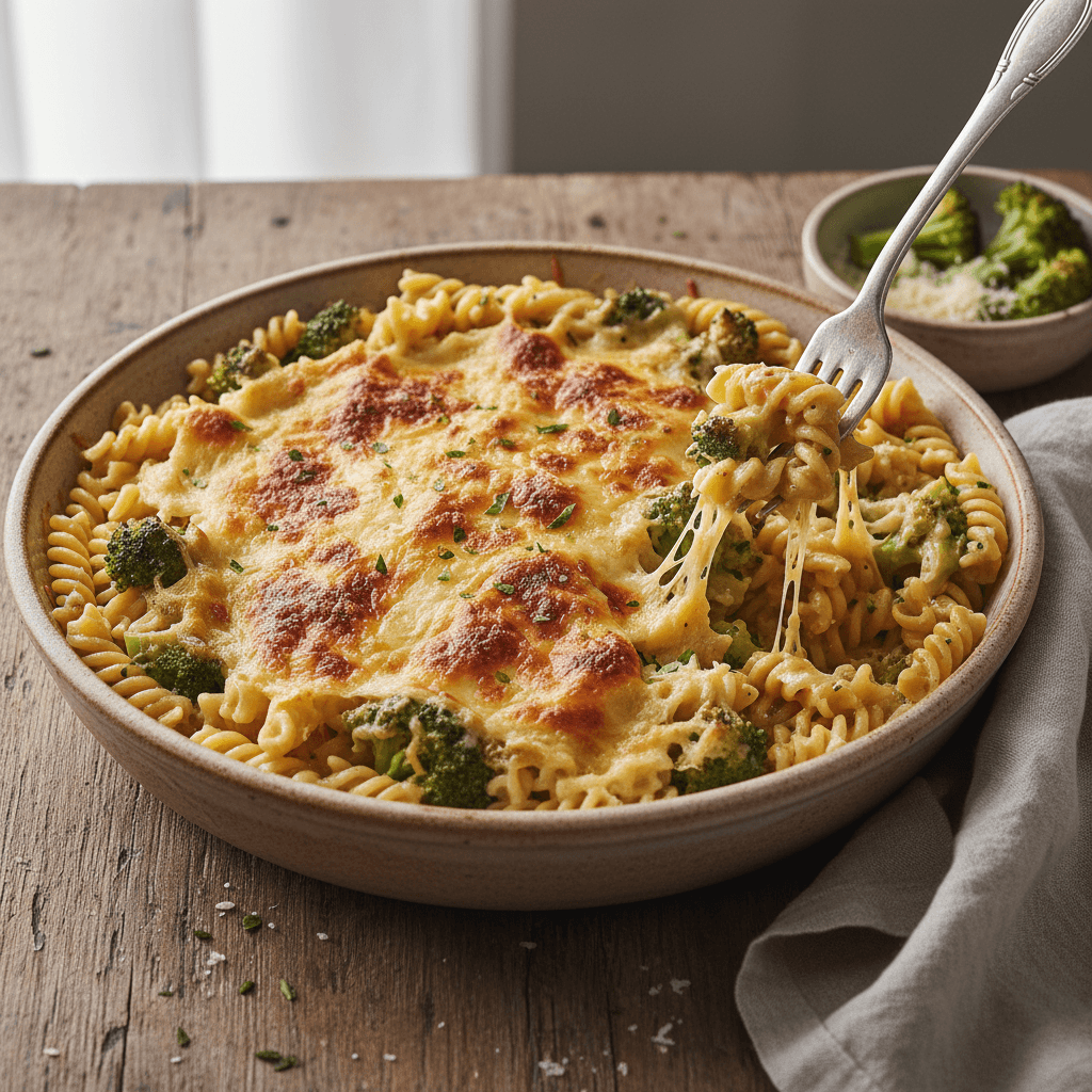 Pasta with Gruyère and Broccoli