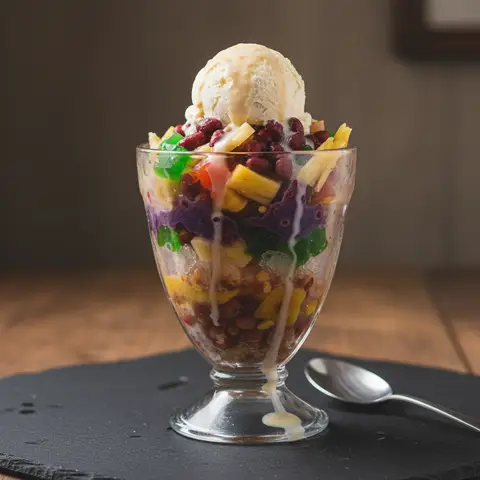 Halo-Halo (Dessert Glacé Philippin)