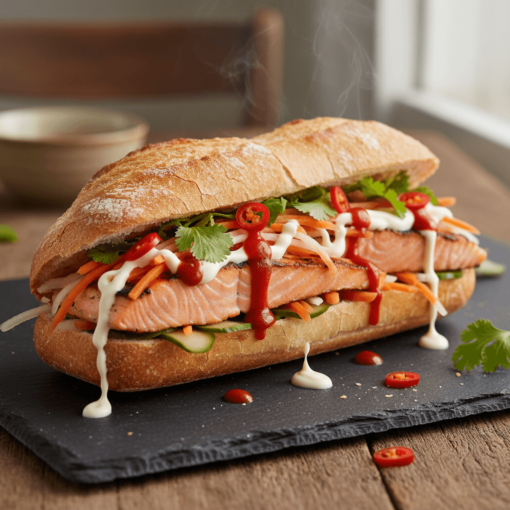 Bánh Mì Cá Hồi