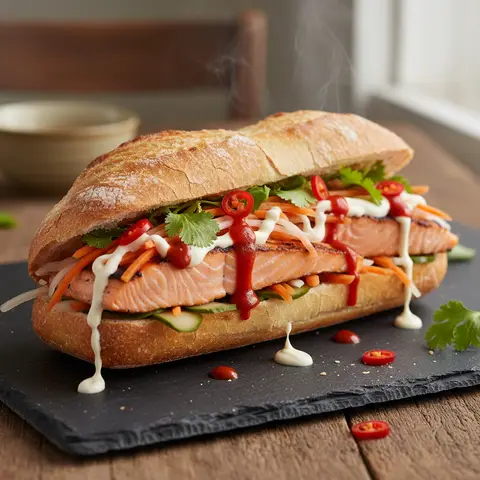 Bánh Mì Cá Hồi