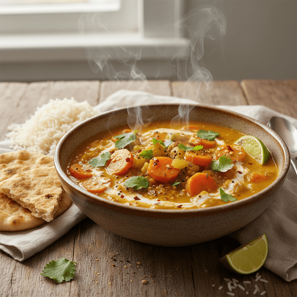 Curry de Carottes et Céleri