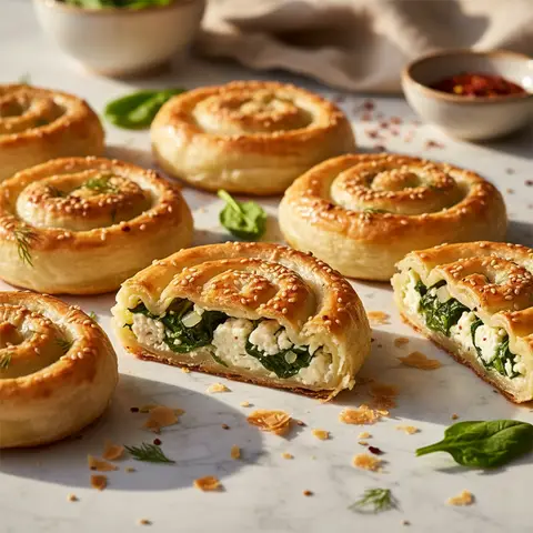 Börek au Fromage et Épinards