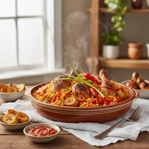 Jollof Rice Nigérian