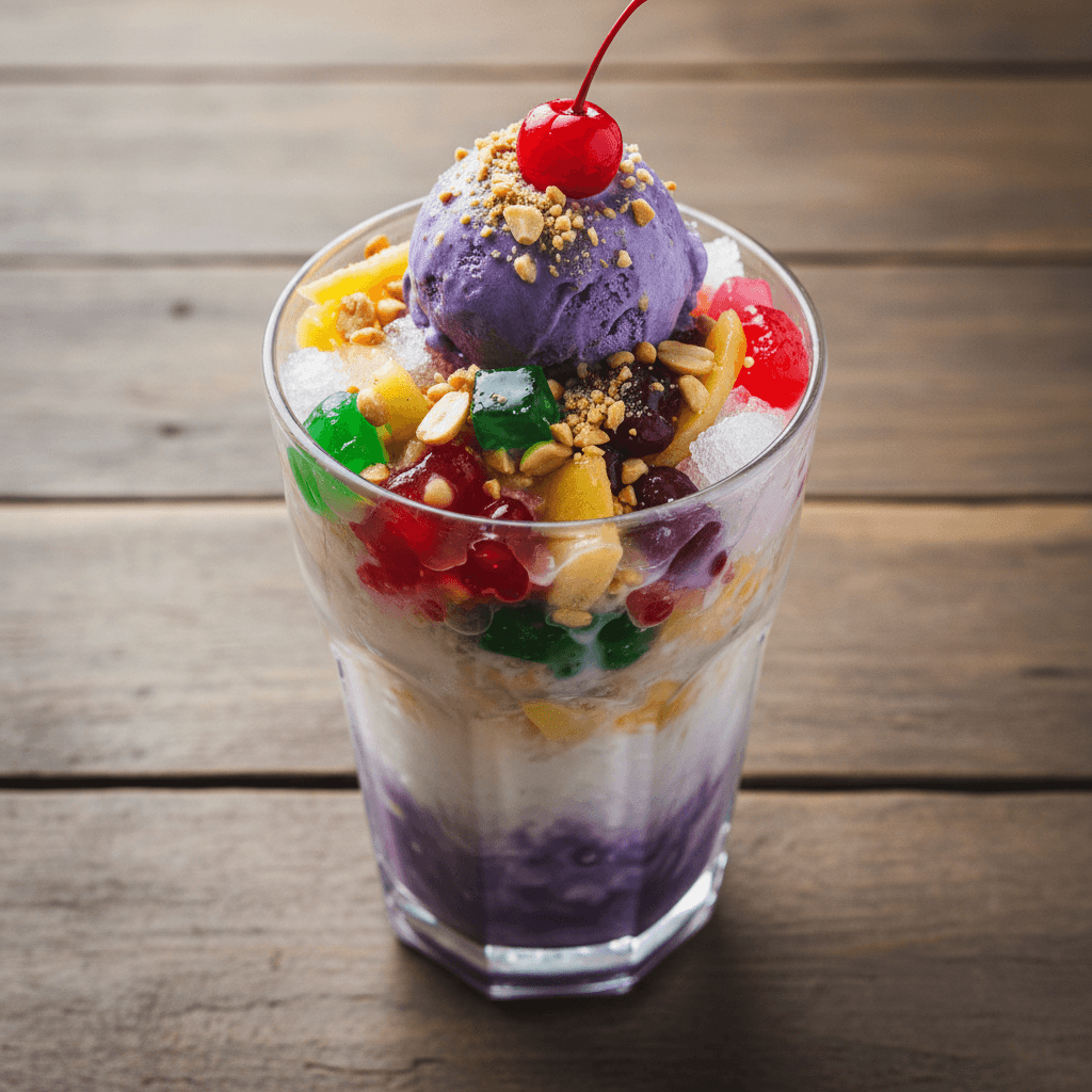 Halo-Halo (Dessert Philippin Glacé)