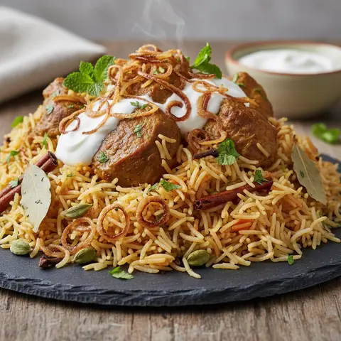 Biryani d'Agneau