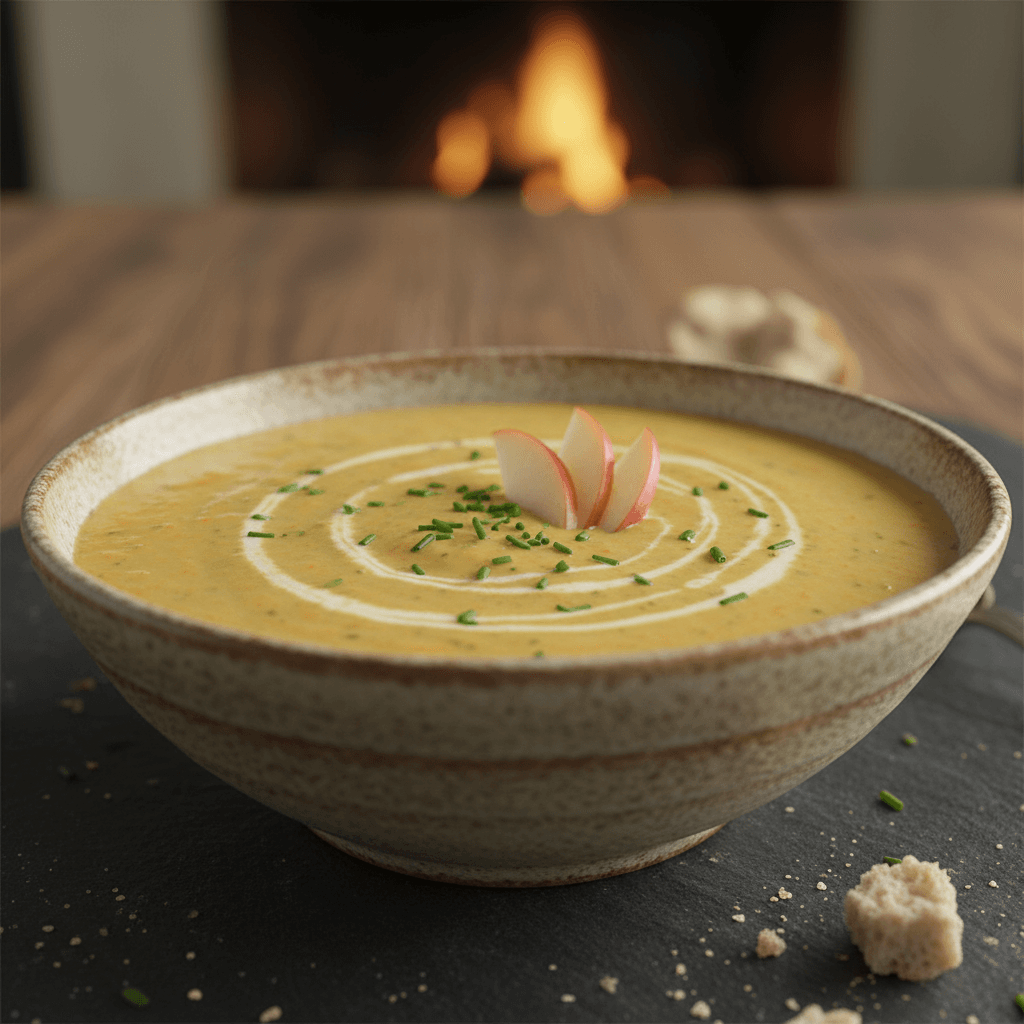 Soupe Veloutée Carotte-Pomme-Brocoli