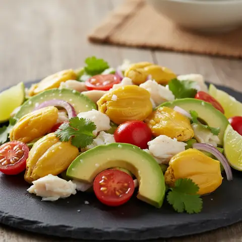 Salade d'Ackee et Morue