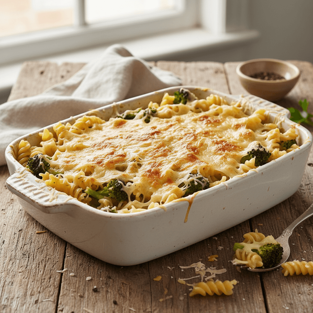 Pasta with Gruyère and Broccoli