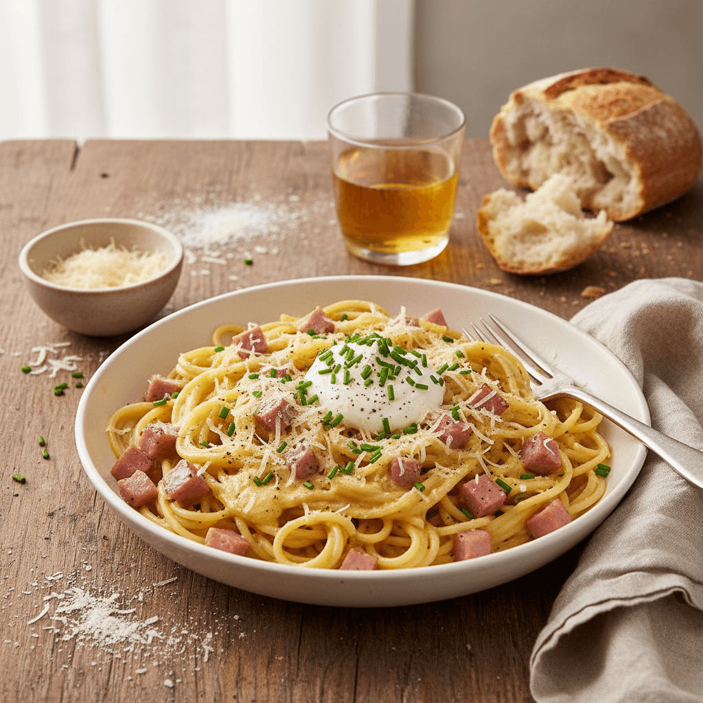 Quick Carbonara Pasta