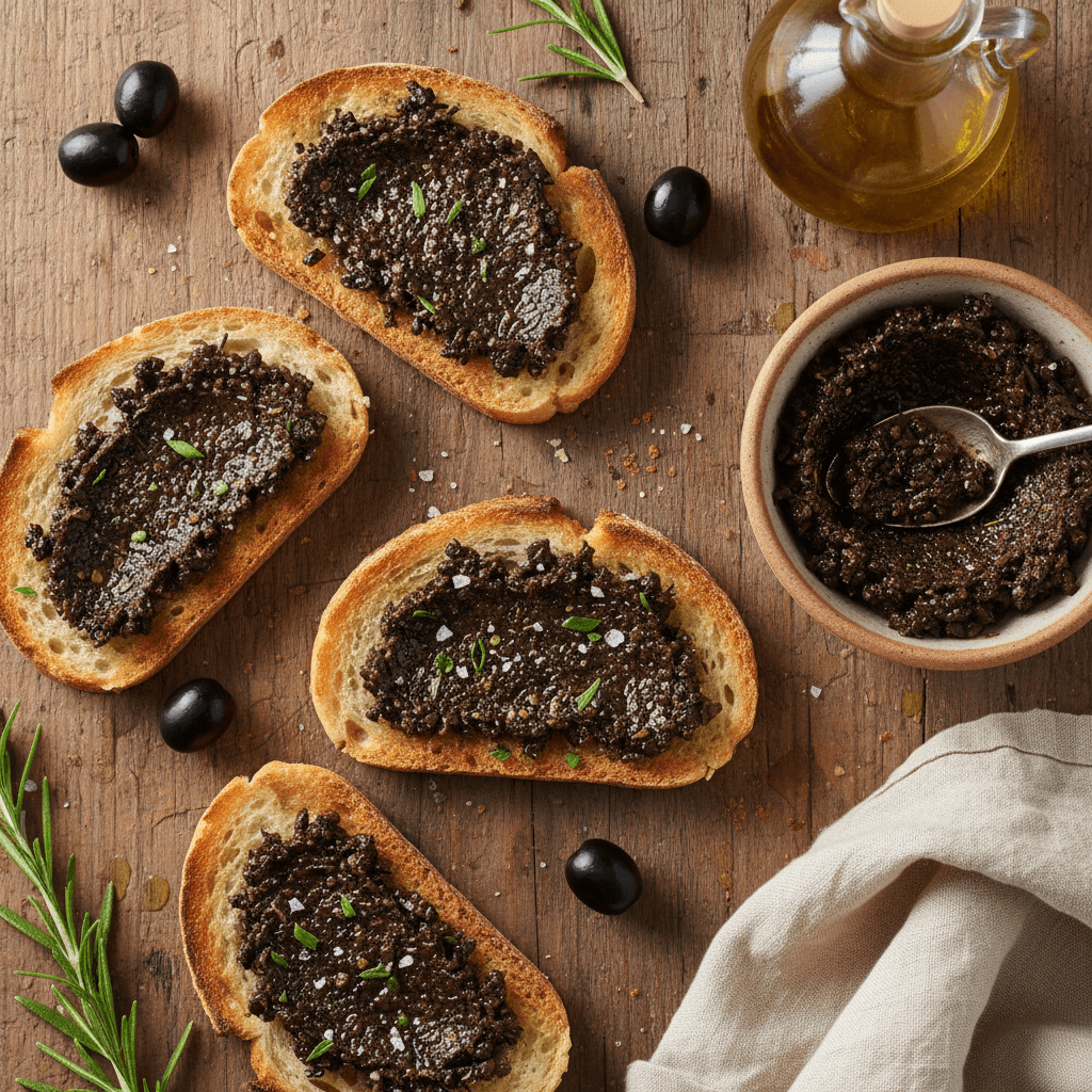 Olive & Toasted Bread Bites