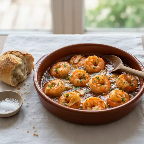 Gambas à l'Ail à l'Espagnole