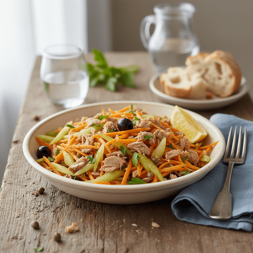 Salade Composée Thon et Carottes