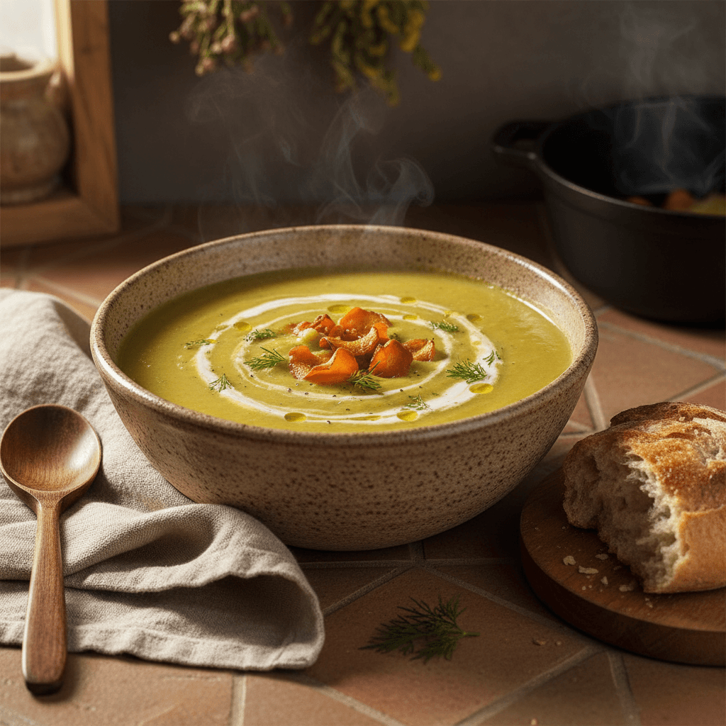 Soupe Crémeuse Carotte-Brocoli