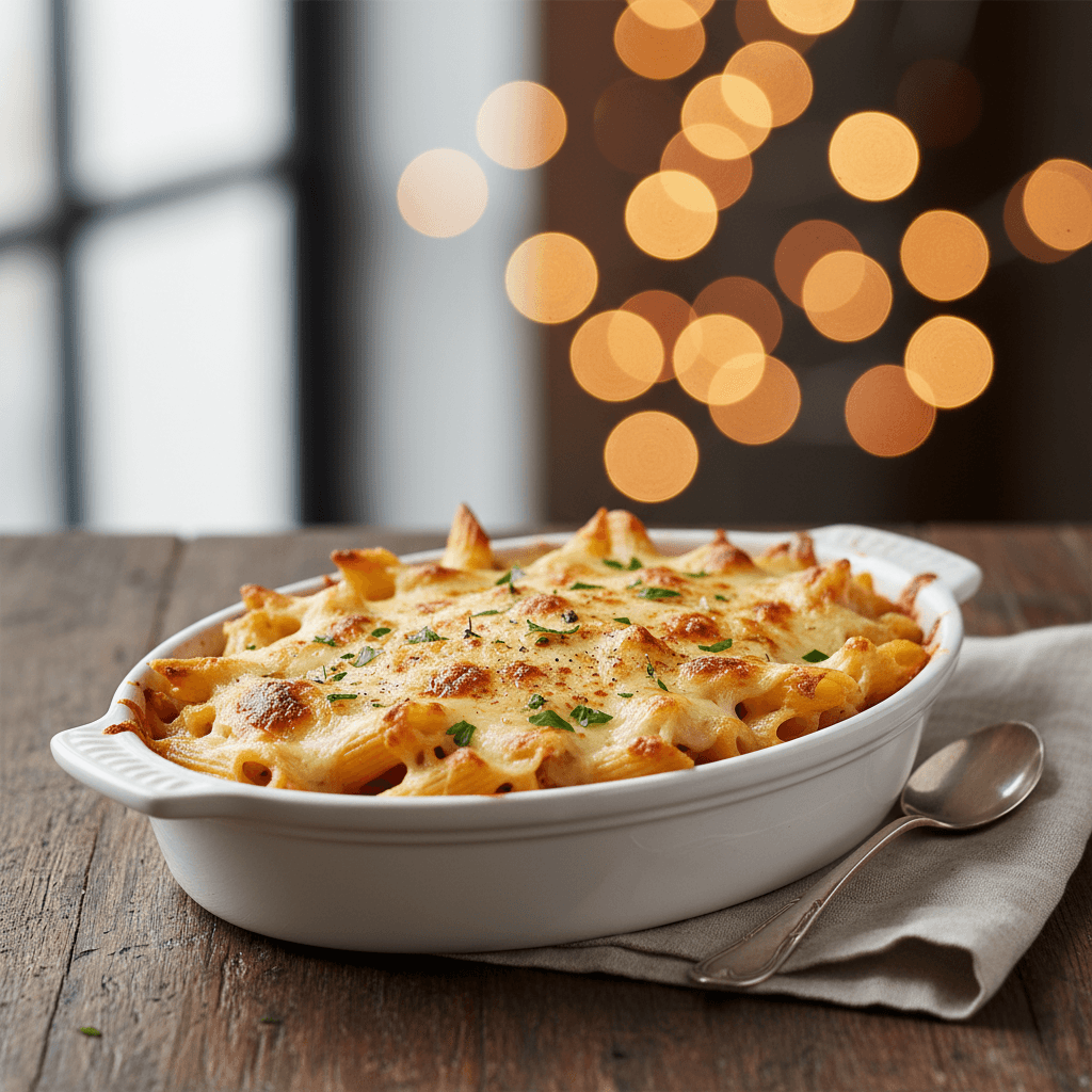 Gratin de Poulet aux Pâtes