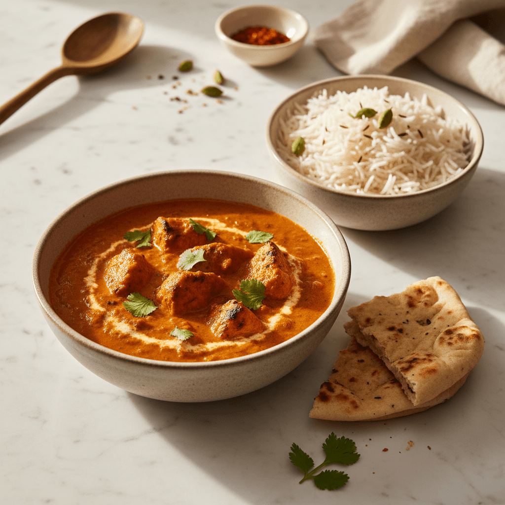 Poulet Tikka Masala et Riz