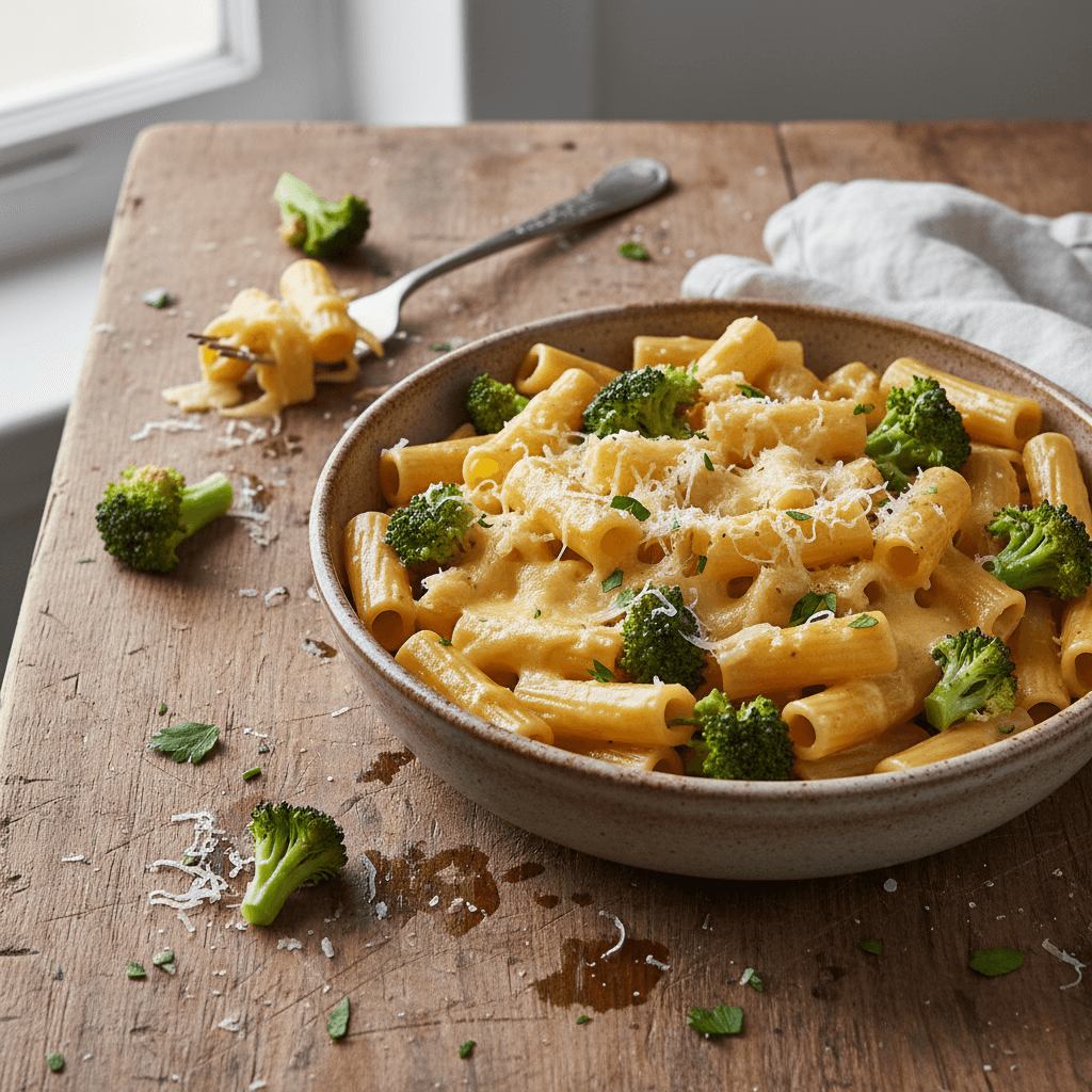 Pasta with Gruyère and Broccoli