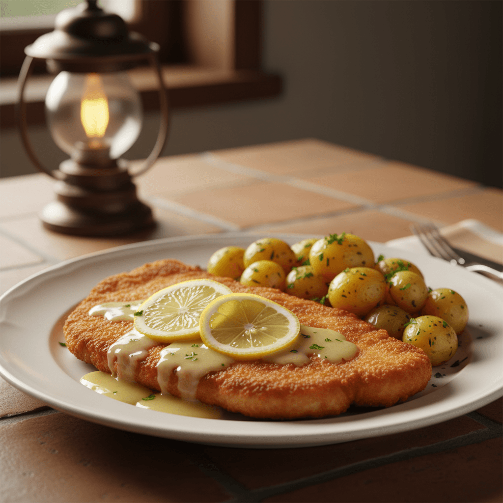 Schnitzel de Porc à l'Allemande