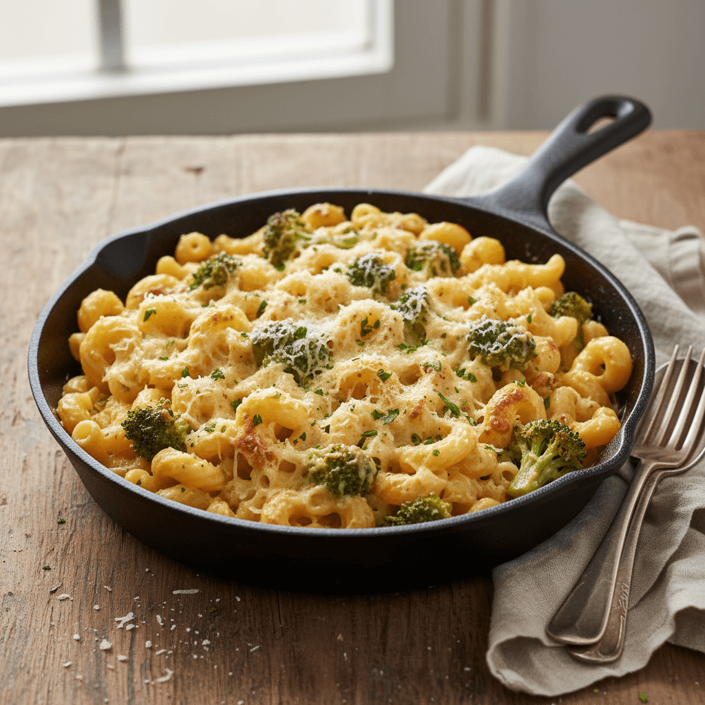 Pasta with Gruyère and Broccoli