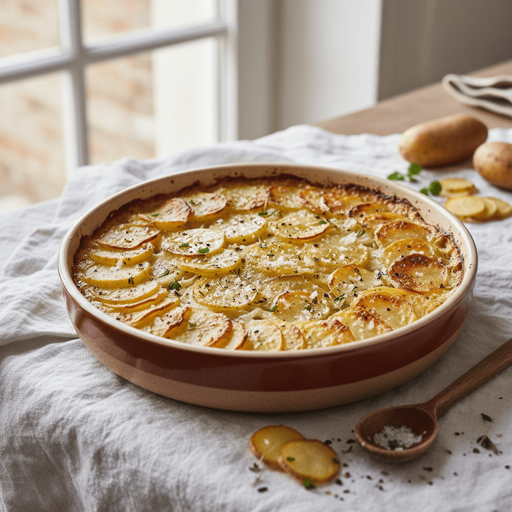 Gratin de pommes de terre simple