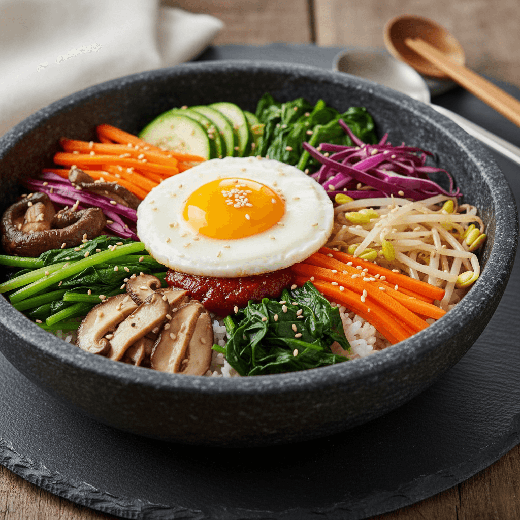 Bibimbap aux Légumes