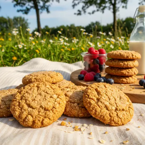 Cookies Flocons d'Avoine et Sucre Brun