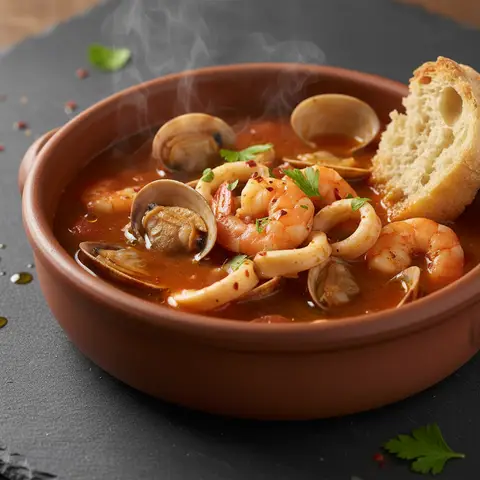 Cioppino aux fruits de mer