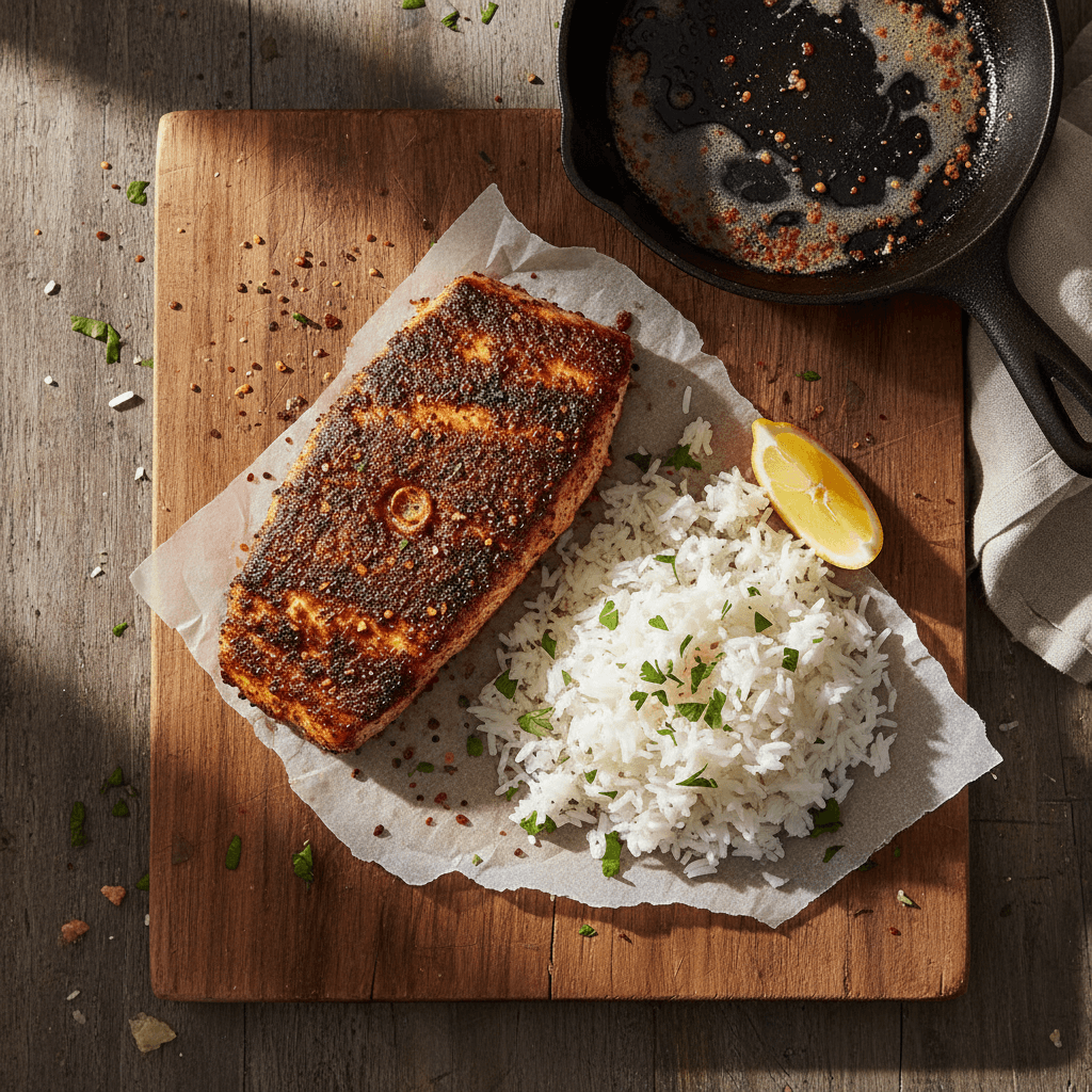 Blackened Mahi-Mahi Cajun