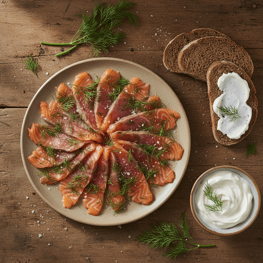Gravlax à la Suédoise