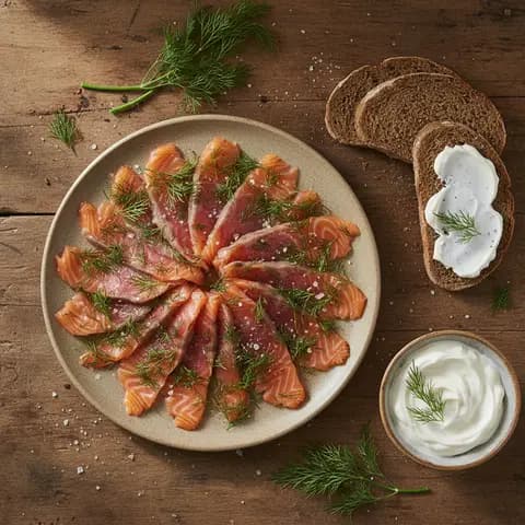 Gravlax à la Suédoise