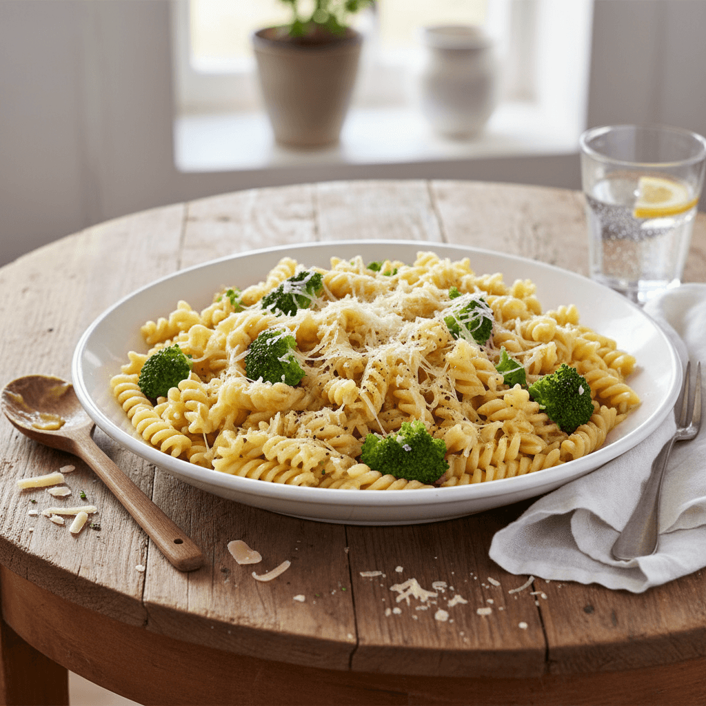 Pâtes Brocoli Gruyère