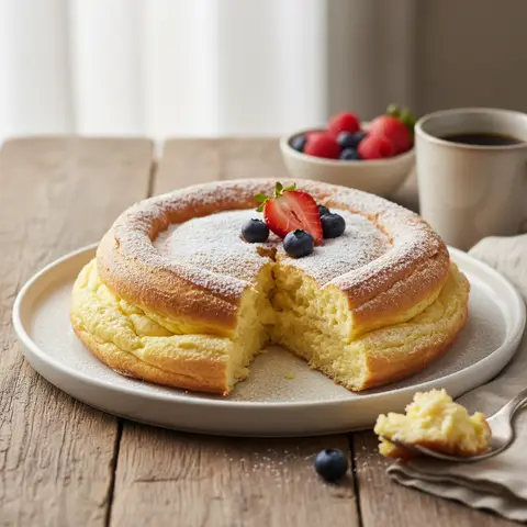 Omelette Sucrée à la Farine