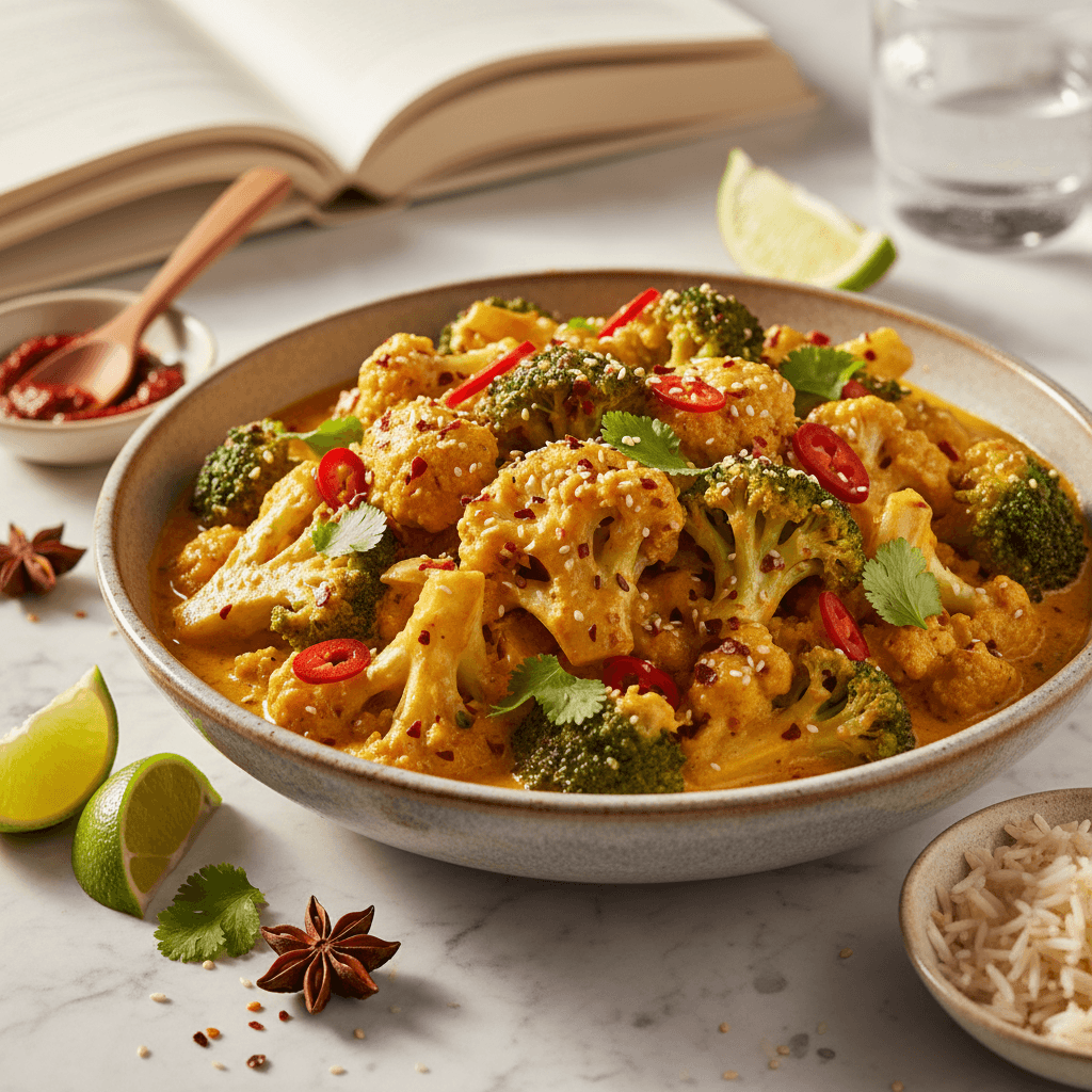 Curry Thaï Chou-fleur et Brocoli