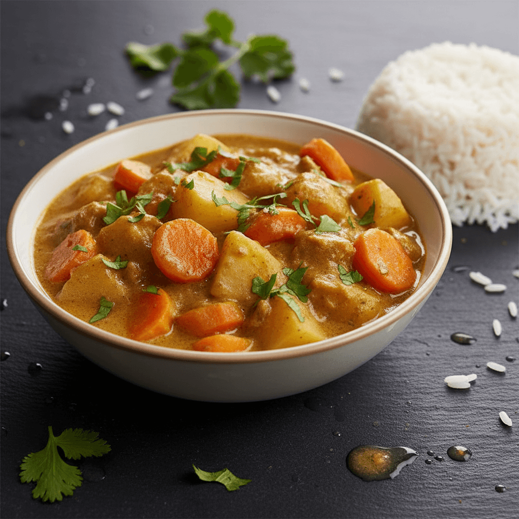 Curry de Carottes et Pommes de Terre