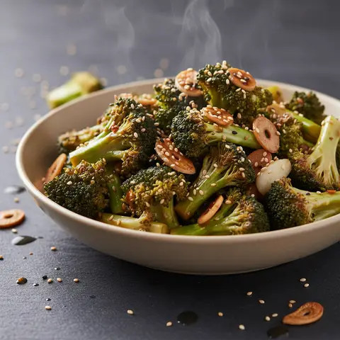 Brocoli Sauté Asiatique au Soja