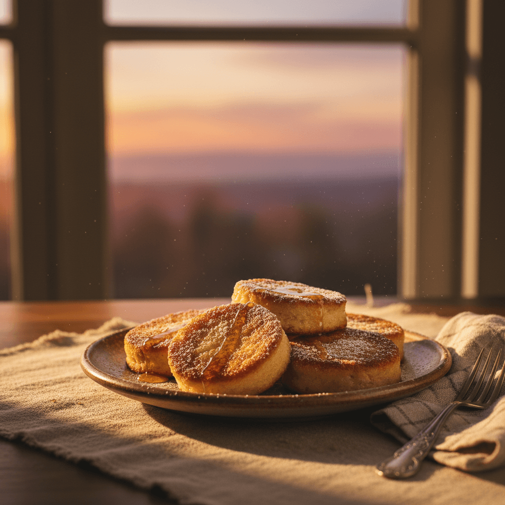Galettes Sucrées de Pain de Mie