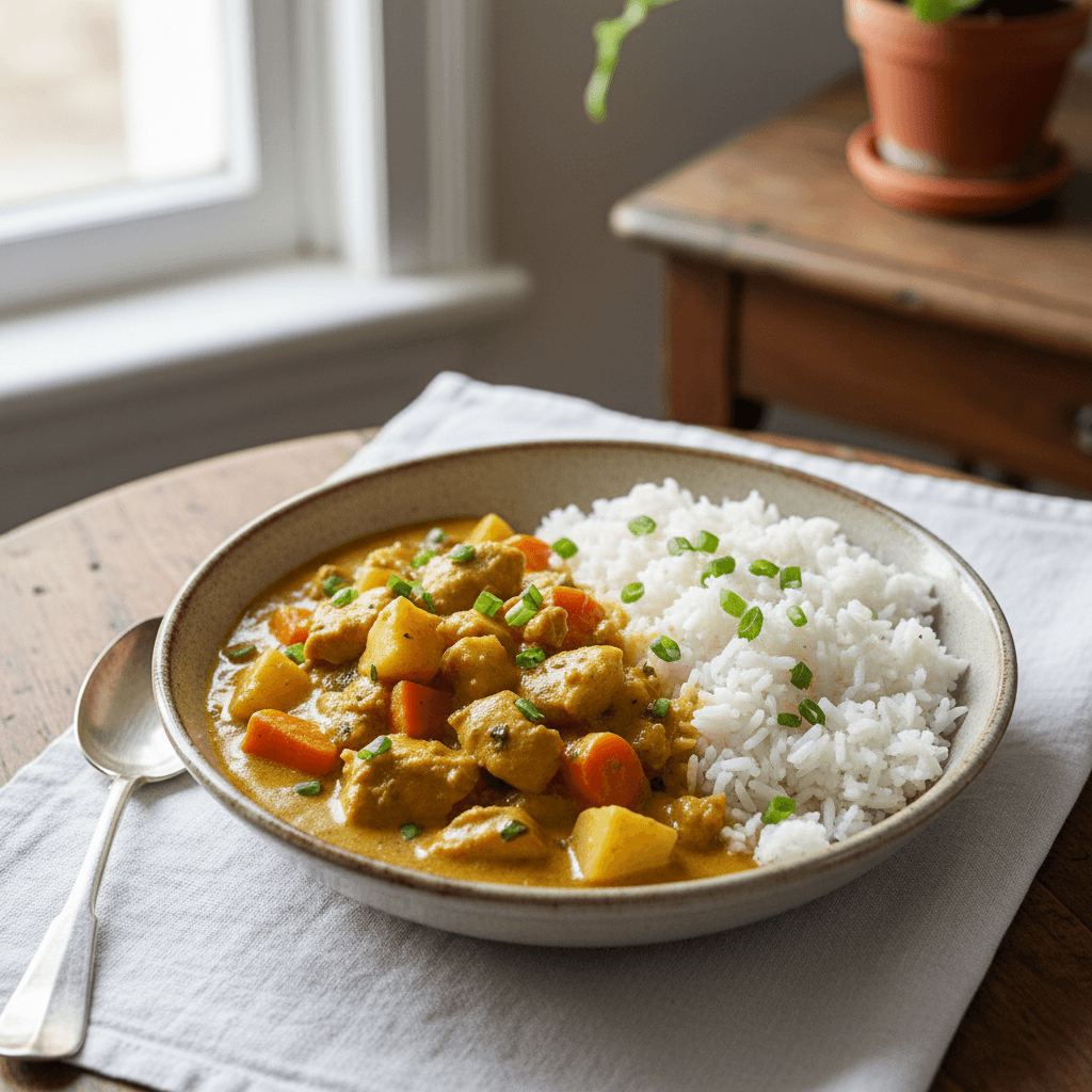 Curry Poulet et Légumes