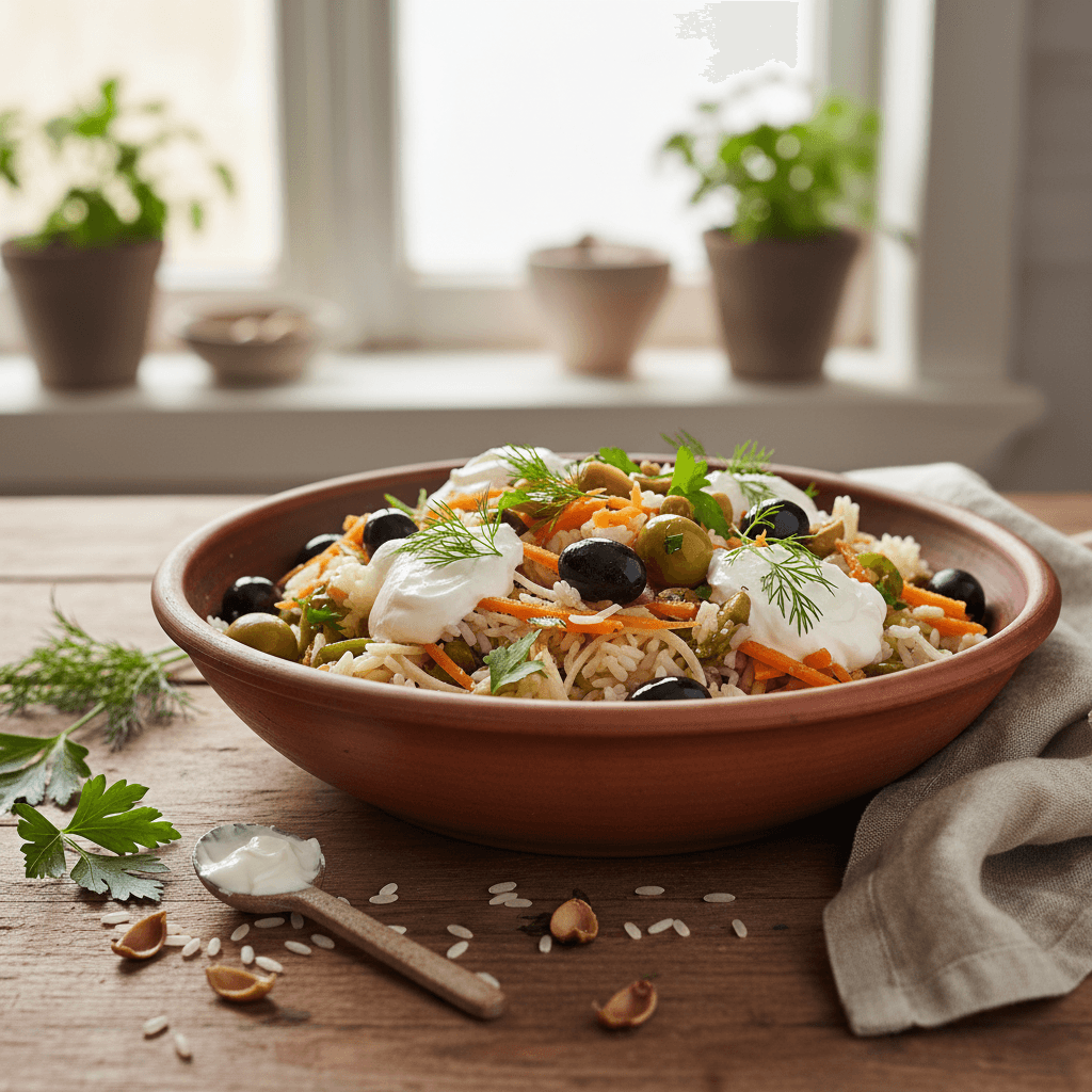 Mediterranean Composed Salad