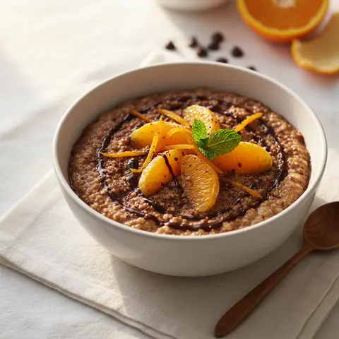 Quinoa au Chocolat et Orange - Porridge Gourmand
